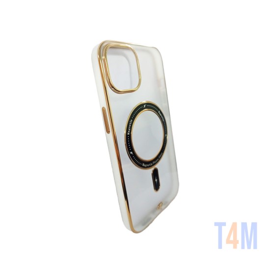 Magnetic Case Q Series for Apple iPhone 13 White